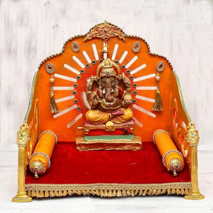 Itsy Bitsy- Natural Clay Ganesha Idol | DIY Eco-Friendly Mould and Make Kit | DIY Ganpati Murti Making Kit for Craft, Decoration | Gift for Kids & Adults|B07WR68ZST