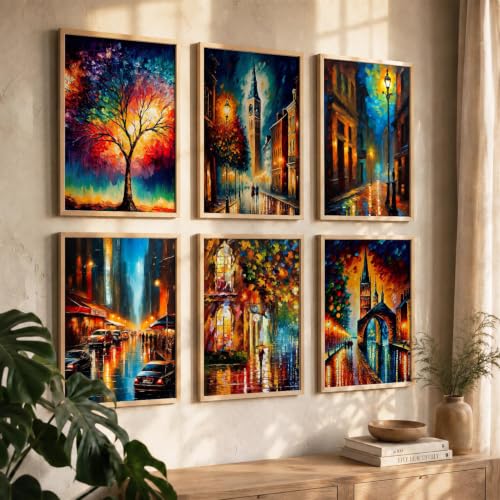 kotart Premium Digital Madhubani Paintings with Frame for Living Room Bedroom Office Room Decor - Pack of 6 (Art 1, 10x13 inch)|B0CNZH39HQ